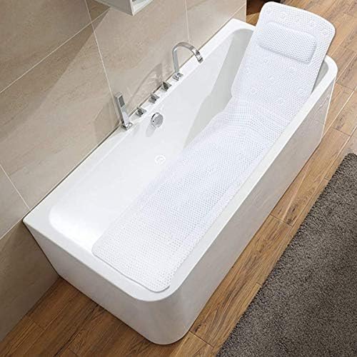 Bath Pillow Full Body, SurSoul Quick-Drying Spa Pillow for Tub, Bathtub ...